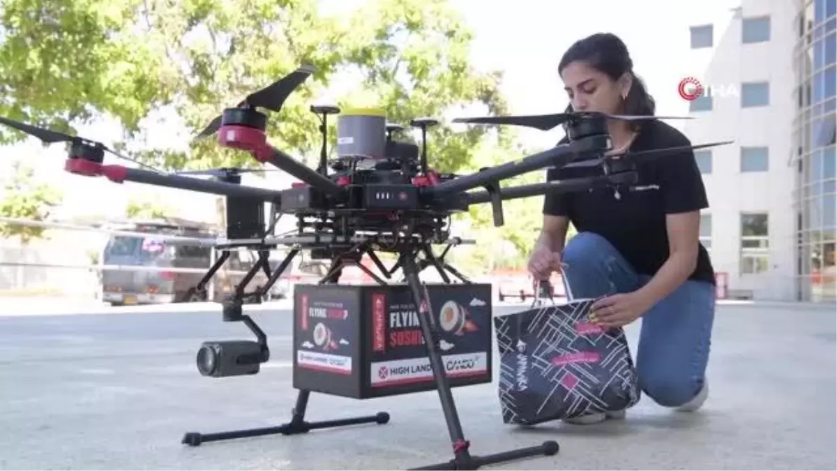İsrail\'de dronelarla sipariş teslimatı için test uçuşları başladı