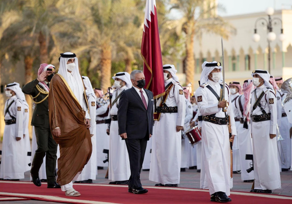 Katar Emiri Al Sani ile Ürdün Kralı Abdullah bölgedeki gelişmeleri görüştü