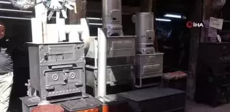 Kuzine sobaları pandemi döneminde köylerin vazgeçilmezi oldu