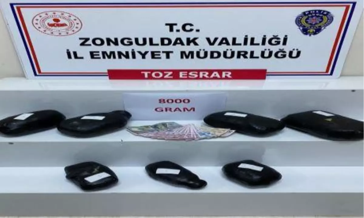 Zonguldak\'ta uyuşturucu sattığı iddiasıyla gözaltına alınan şüpheli tutuklandı