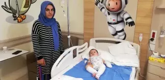 10 aylık bebeğin üzerine çaydanlık devrildi