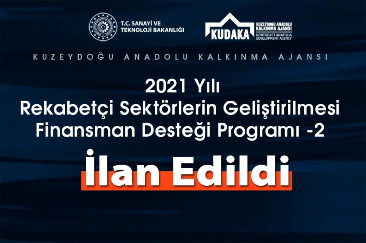 2021 yılı rekabetçi sektörlerin geliştirilmesi finansman desteği programı ilan edildi