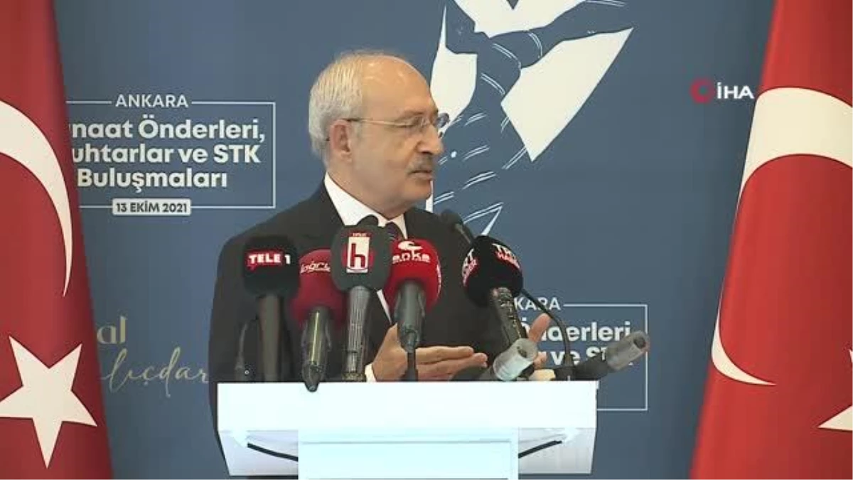 CHP Lideri Kılıçdaroğlu: "İlk dört maddenin teminatı Türkiye Cumhuriyeti\'nin vatandaşıdır"