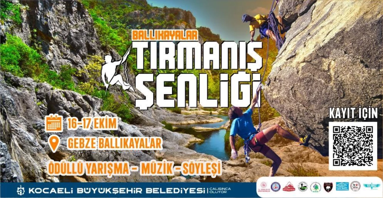 Ballıkayalar Tırmanış Şenliği başlıyor