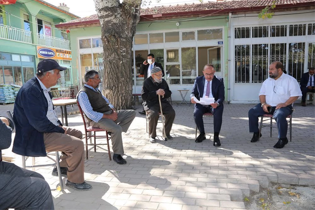 Meram Belediye Başkanı Mustafa Kavuş, Kaşınhanı Mahallesi\'ni ziyaret etti