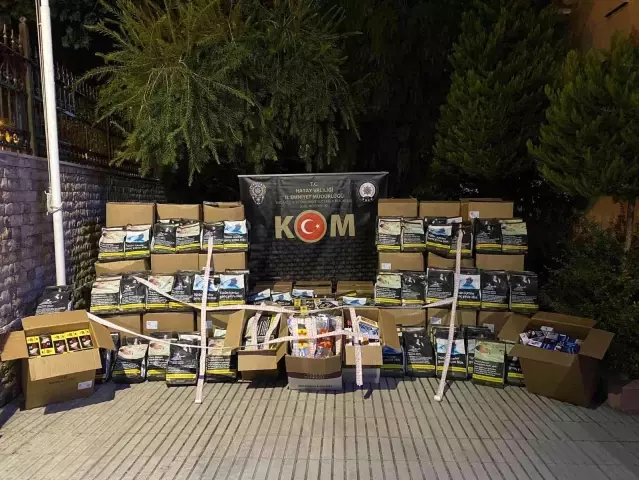 Son dakika haberi! Hatay'da kaçakçılık operasyonu
