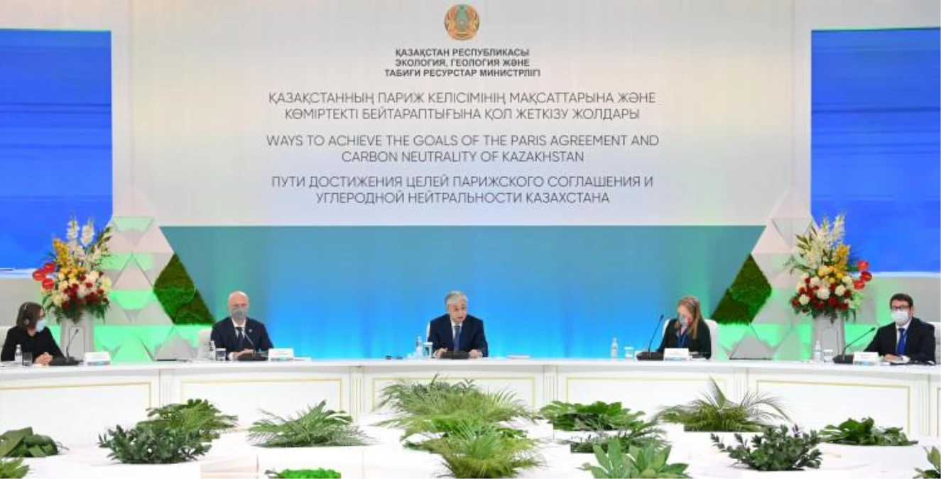 Kazakistan Cumhurbaşkanı Tokayev, Orta Asya\'daki küresel ısınma hızına dikkati çekti