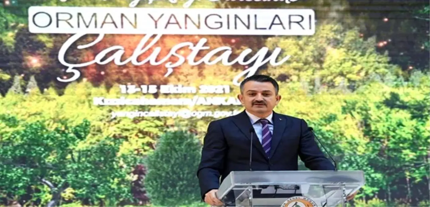 PAKDEMİRLİ: YANAN ALANLARI TEKRAR AĞAÇLANDIRARAK, YEŞİL VATAN\'IN BİR PARÇASI HALİNE GETİRECEĞİZ