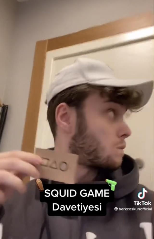 TikTok'ta, ''Squid Game'' şeker oyunu viral oldu! İşte akıma katılan fenomenler