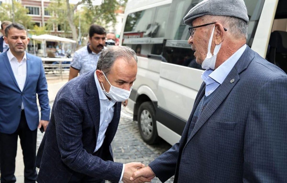 15 TEMMUZ KAHRAMANLARININ AİLELERİNDEN BAŞKANIMIZA ZİYARET