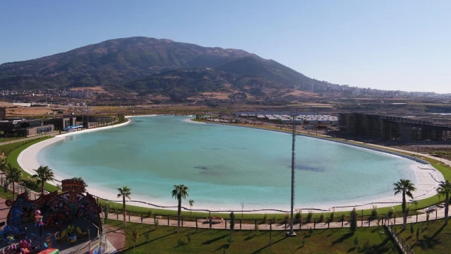 Avrupa'nın en büyük kristal lagün havuzunun üçte ikisi doldu