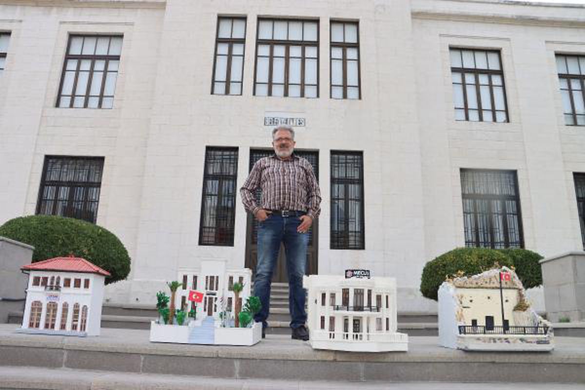 Barber discovered his talent in the pandemic, makes miniatures of historical places