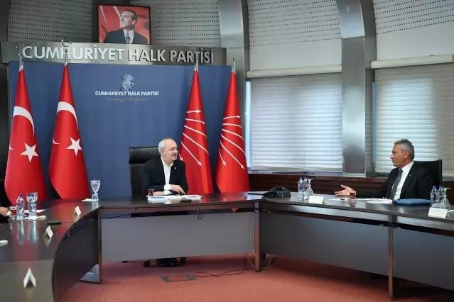 CHP Genel Başkanı Kemal Kılıçdaroğlu, TÜRSAB heyetini kabul etti