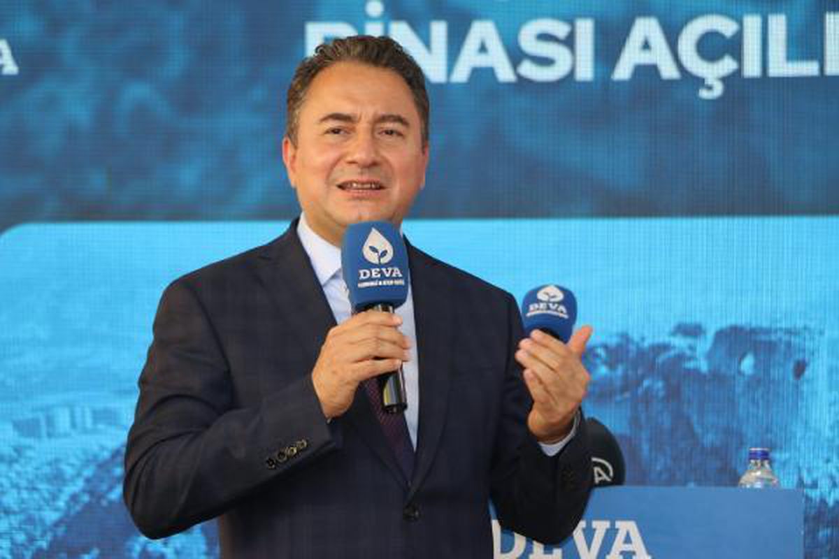 DEVA Partisi Genel Başkanı Babacan, Adana\'da