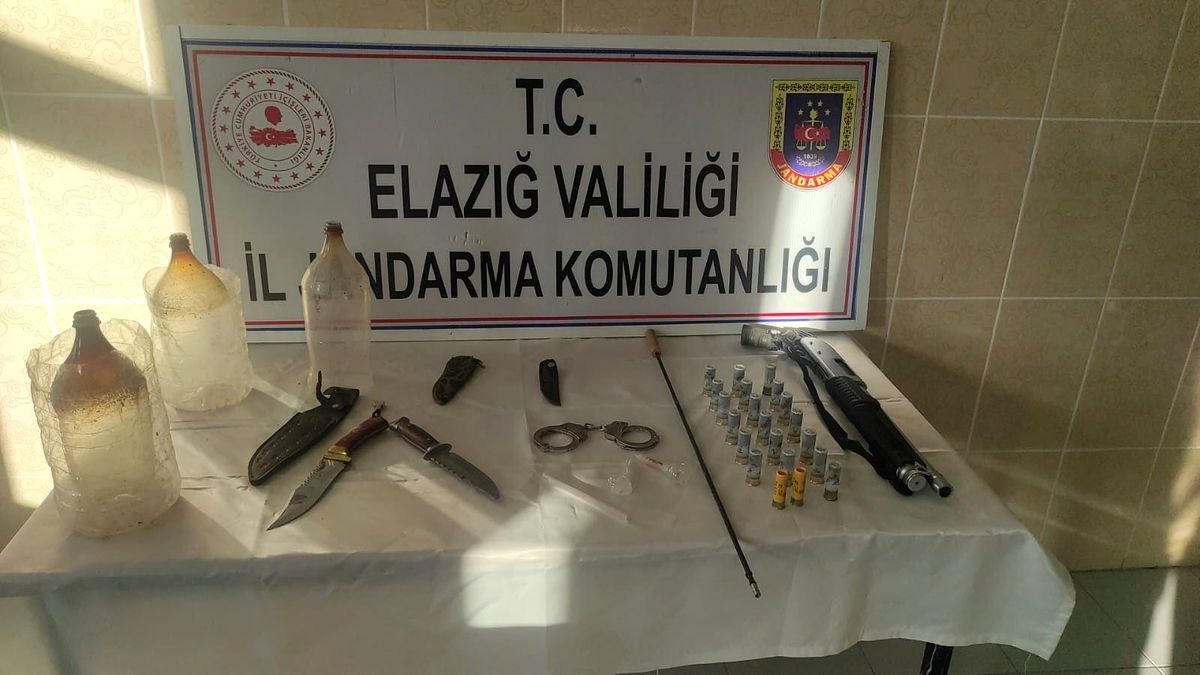 Son dakika haberleri | Elazığ\'da jandarmadan ruhsatsız silah operasyonu: 1 kişi gözaltına alındı