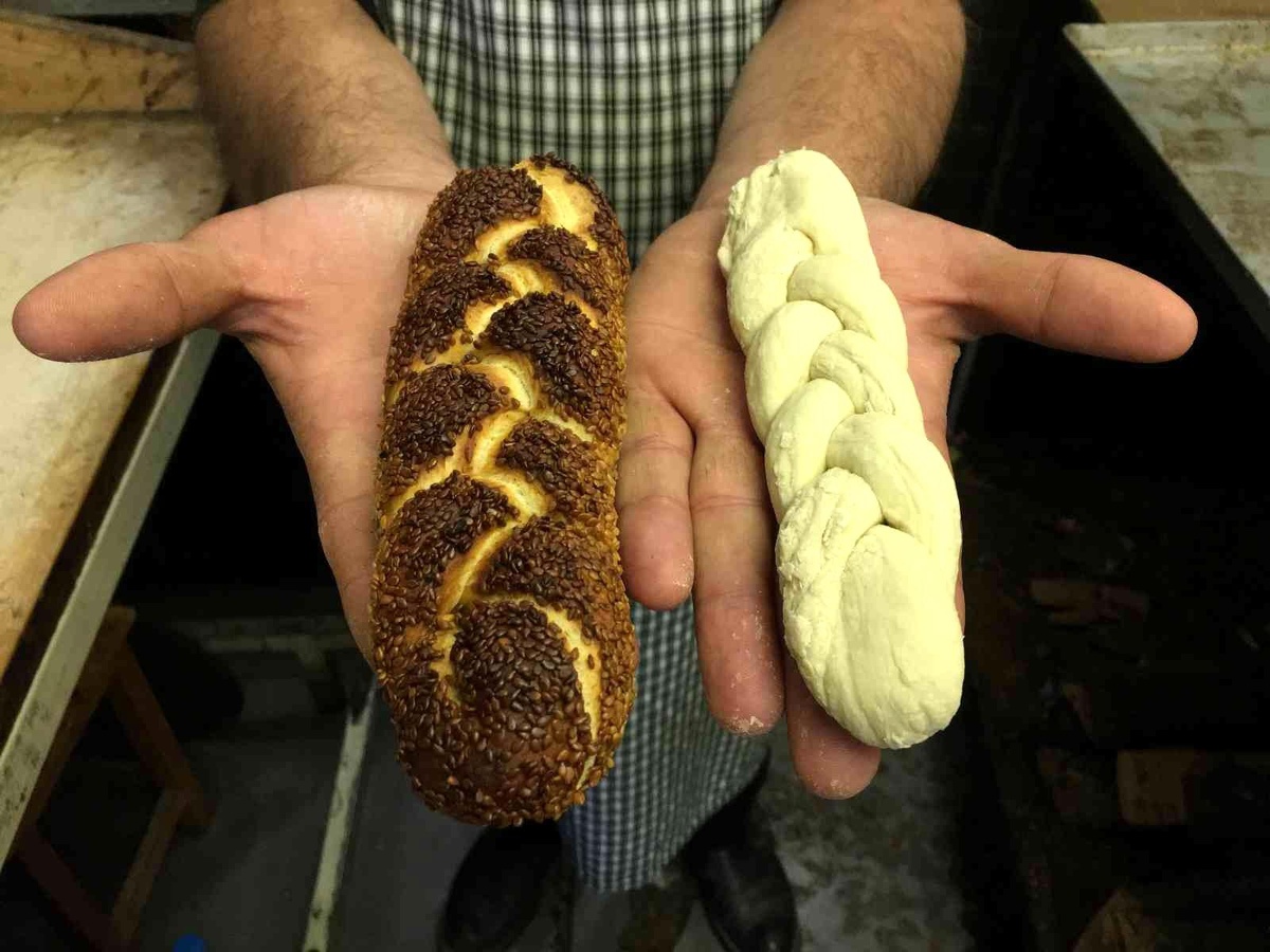 Eskişehirlilerin yeni gözdesi örgü simit