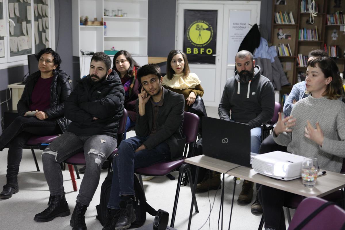 Bornovalı gençlere ilk kısa film deneyimi
