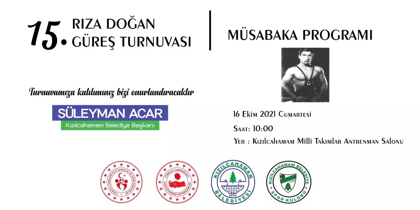 Kızılcahamam\'da Rıza Doğan Güreş Turnuvası Başlıyor