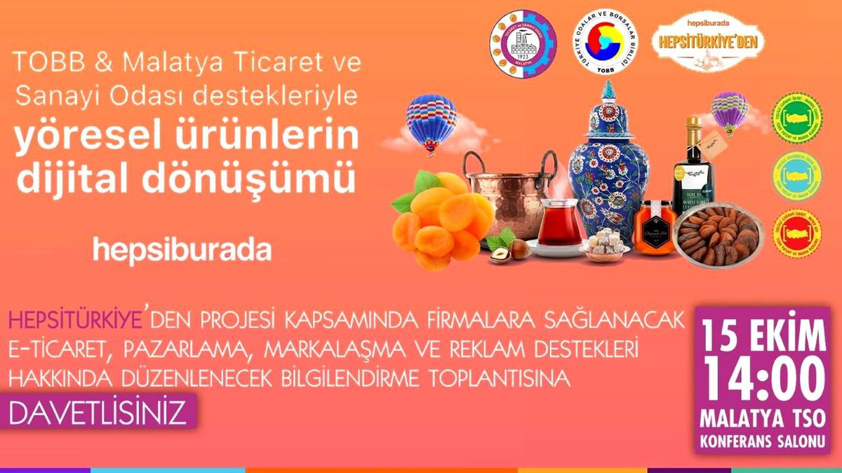 Malatya\'nın yöresel ürünlerinde e-ticaret atağı