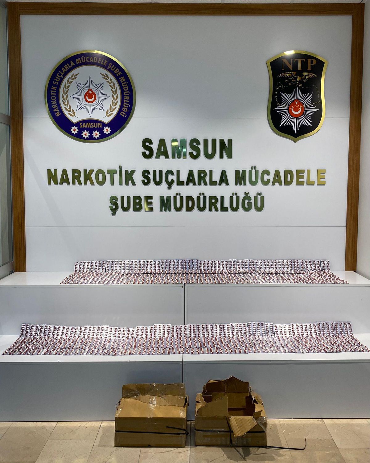 Samsun\'da 5 bin 740 kapsül sentetik ecza hap ele geçirildi