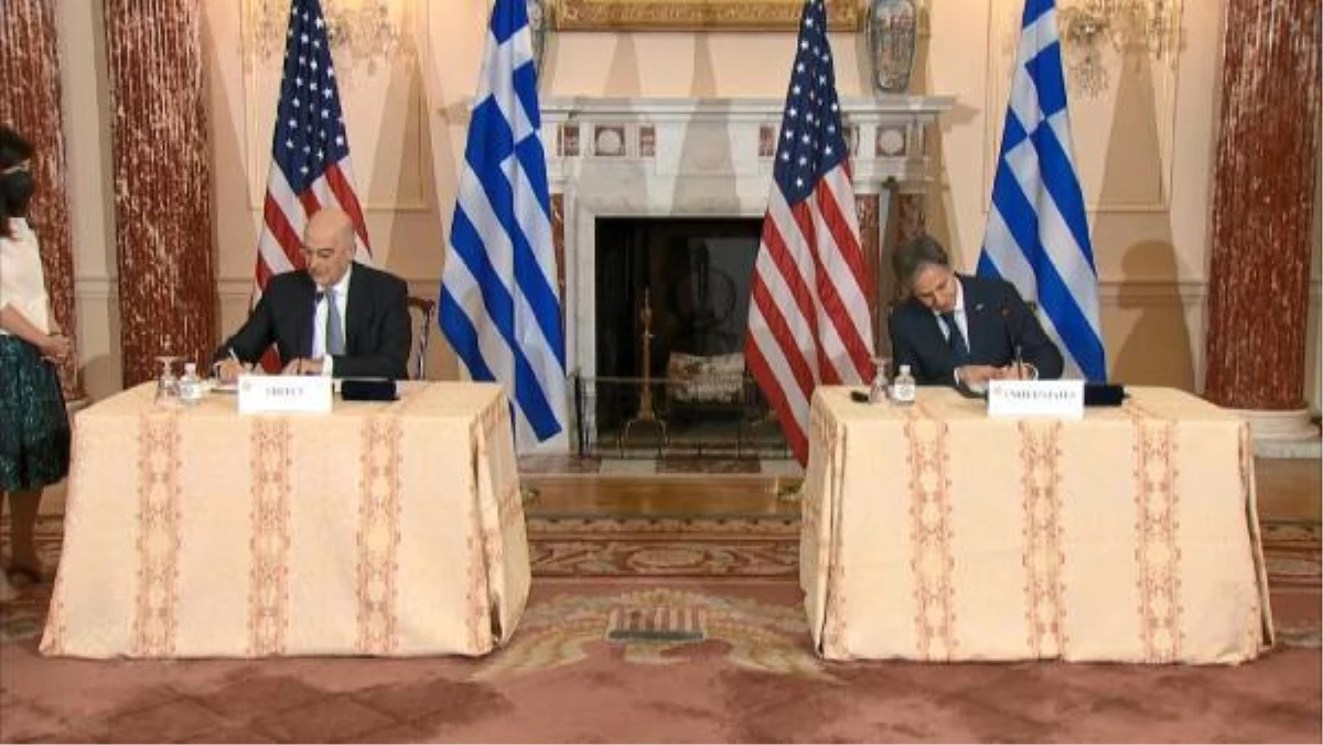 Yunanistan ile ABD \'Ortak Savunma Anlaşması\' imzaladı