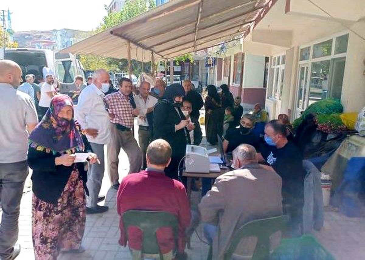 Zeytin üreticileri rekolte beyanı veriyor