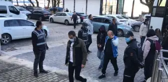 Son dakika haberleri! Zonguldak'taki 'Çekirge' operasyonunun 24 şüphelisi adliyede