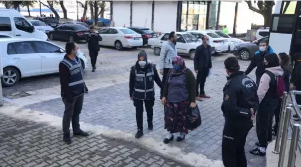 Son dakika haberleri! Zonguldak'taki 'Çekirge' operasyonunun 24 şüphelisi adliyede