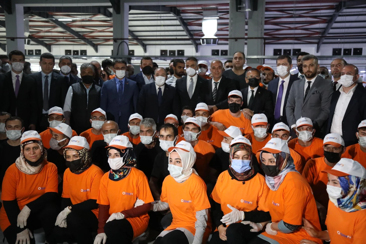 Avrupa\'nın en büyük gipe iplik fabrikası Tokat\'ta açıldı