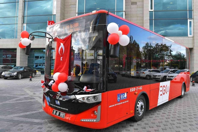 Başkent'in yeni 51 otobüsü yollarda