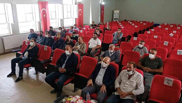 Dicle'de küçük sanayi sitesi yapımı için esnafla toplantı yapıldı