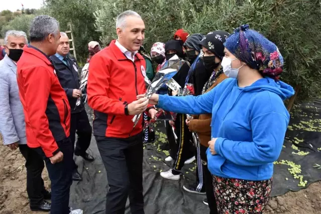 Manisa'da kadın üreticilere anlamlı ziyaret