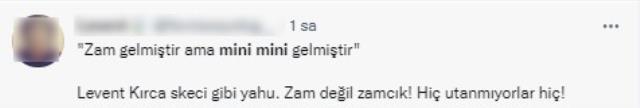 AK Partili eski vekil 'Mini mini zam gelmiştir' dedi, sosyal medyada 400 bine yakın tweet atıldı