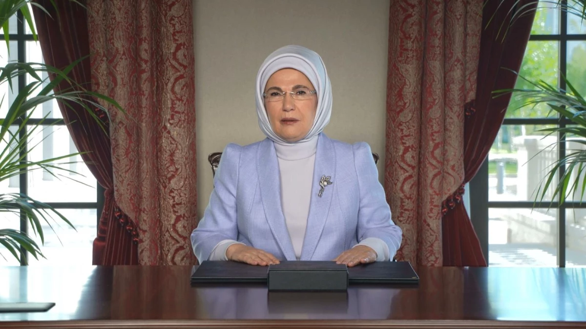 Son dakika haberi: Cumhurbaşkanı Erdoğan\'ın eşi Emine Erdoğan, Sıfır Atık Zirvesi 2021\'e video mesajla katıldı