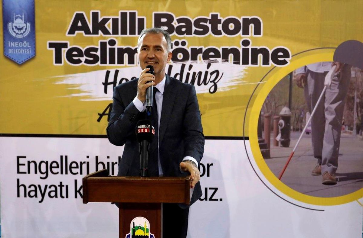 Görme engelliler akıllı baston ile özgürleşecek