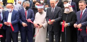 Çifte Minare Camisi'nin açılışı yapıldı