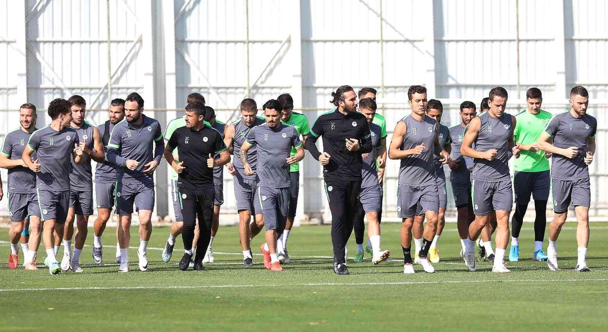 Konyaspor, Galatasaray maçı hazırlıklarına devam ediyor