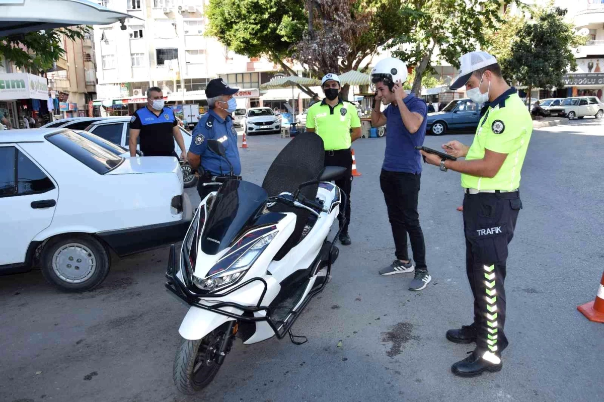 Kumluca\'da kask ve plaka takmayana af yok