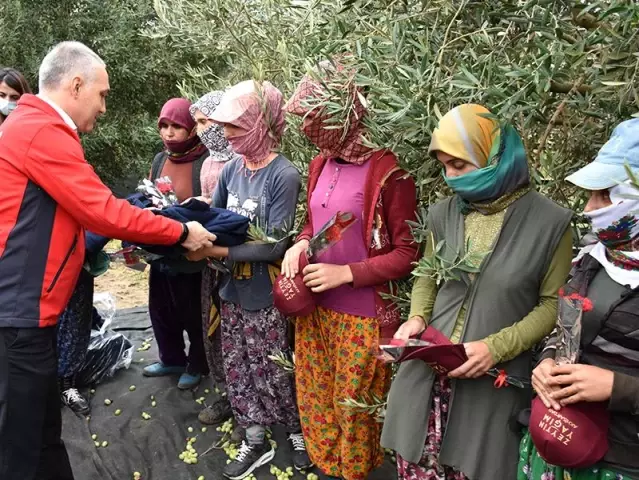 Manisa'da kadın üreticilere anlamlı ziyaret