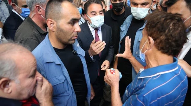 Esnaf gezisinde Ali Babacan'a sert tepki! Kendisini Abdullah Gül üzerinden savundu
