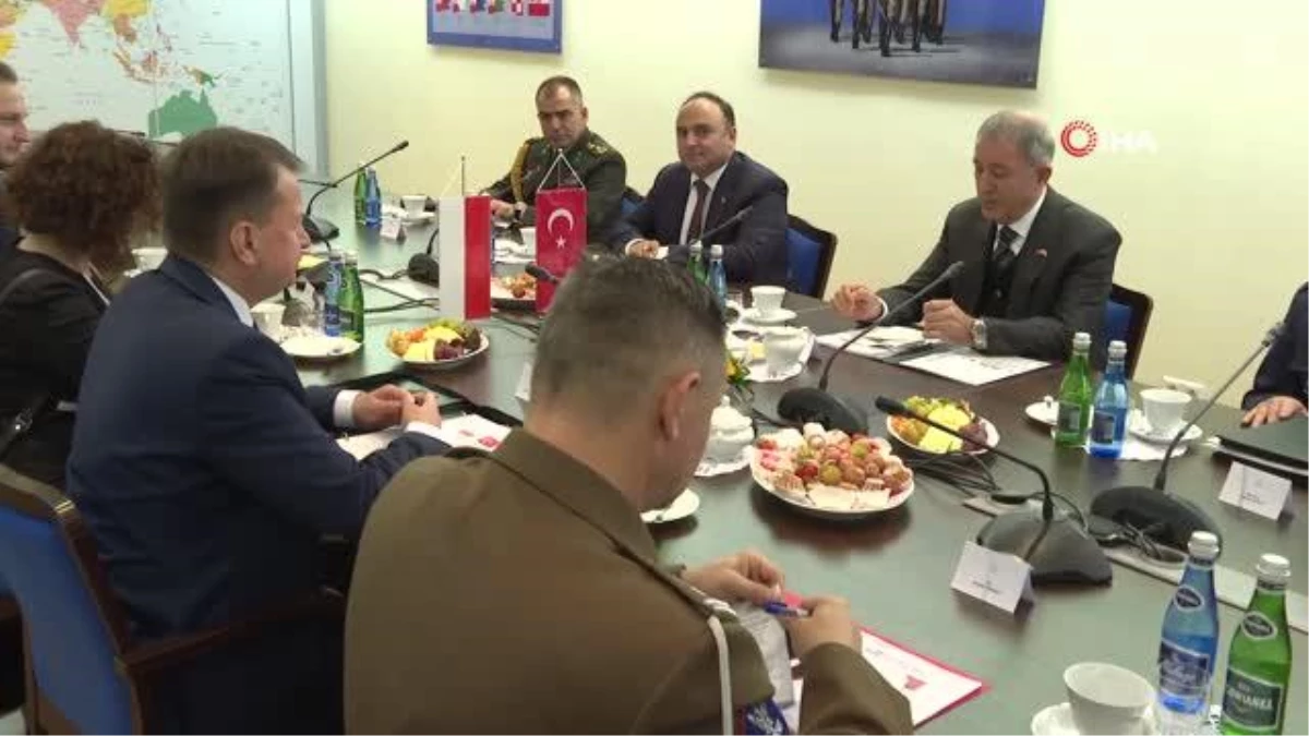 Son dakika haber | Polonya, Türkiye\'den yeni silah sistemlerine talipMilli Savunma Bakanı Akar: "Önümüzdeki günlerde imzalayacağımız askeri çerçeve anlaşması ile...