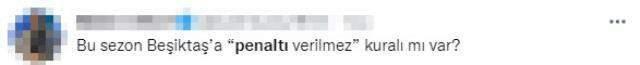 Beşiktaş taraftarını sinirden çıldırtan pozisyon! Hakeme tepkilerin ardı arkası kesilmiyor