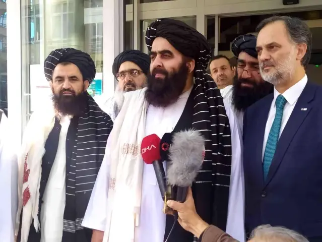 Taliban heyeti, Kızılay'ı ziyaret etti