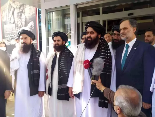 Taliban heyeti, Kızılay'ı ziyaret etti