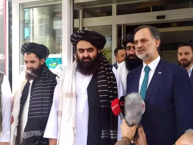 Taliban heyeti, Kızılay'ı ziyaret etti