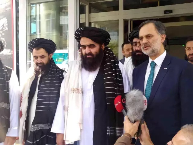 Taliban heyeti, Kızılay'ı ziyaret etti