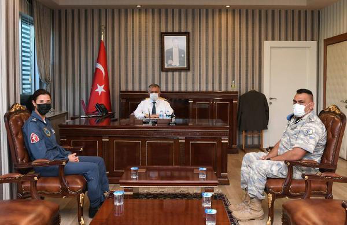 TSK\'nın ilk kadın filo komutanı Antalya Hava Meydan Komutanı oldu
