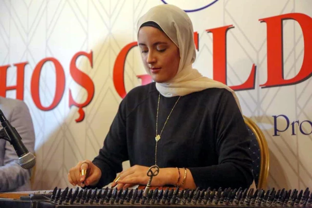 Tunuslu kanun sanatçısı Farah Fersi, Karabük'te konser verdi