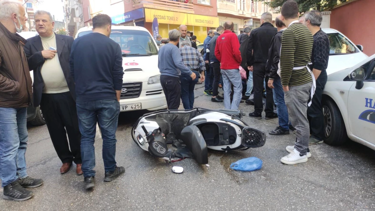 Son dakika: Bursa\'da 4 aracın karıştığı kazada 1 kişi yaralandı