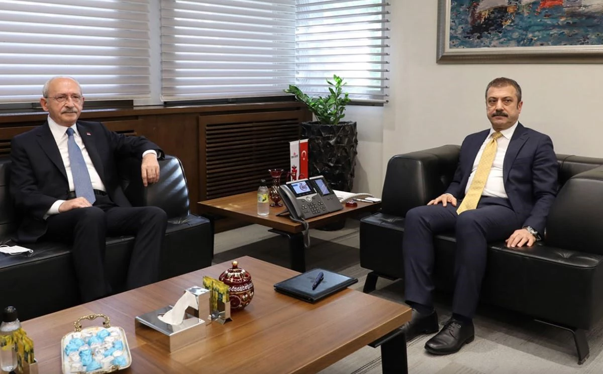 Merkez Bankası\'ndaki görüşmesinde yaşananlar! Kavcıoğlu, Kılıçdaroğlu\'nun "Müdahale" iddiasına yorum yapmadı